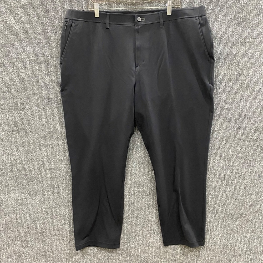 Public Rec All Day Every Day Pants Mens 42x28 Black Stretch Travel Commuter